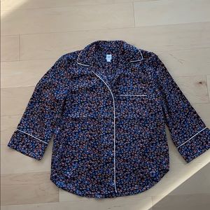 Gap Floral Pajama Style Top